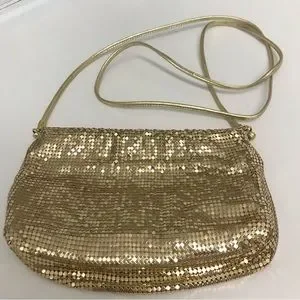 Whiting & Davis | Bags | Whiting Davis Vintage New Gold Mesh